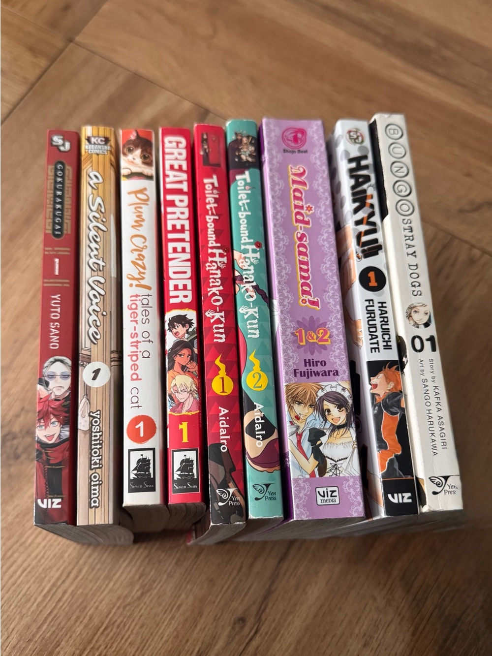 Assorted Manga Book Lot